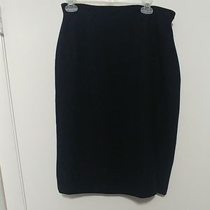 Black dress skirt size 12 by Evan-Picone
